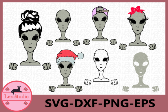 Alien, Alien Christmas, and Alien Mom: Fun Graphics for Local Branding