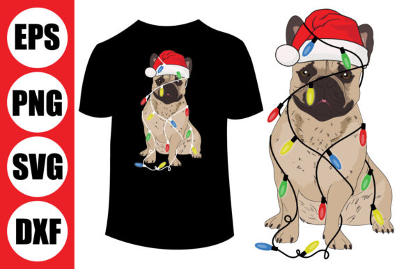 Christmas French Bulldog: A Festive Graphics Gem