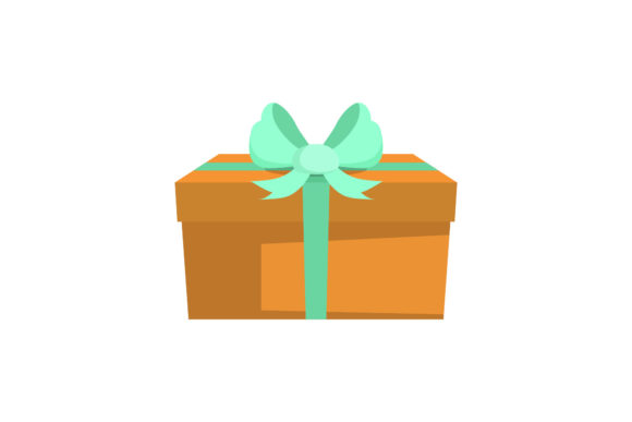 Christmas Gift Holiday Decoration: A Versatile Graphic for Creative Projects