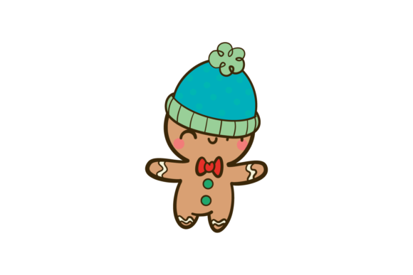 Christmas Gingerman and Hat Winter Svg: A Festive Embroidery Choice
