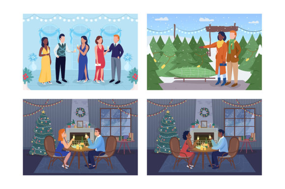 Christmas Holiday Prep Graphics: A Crafters' Delight