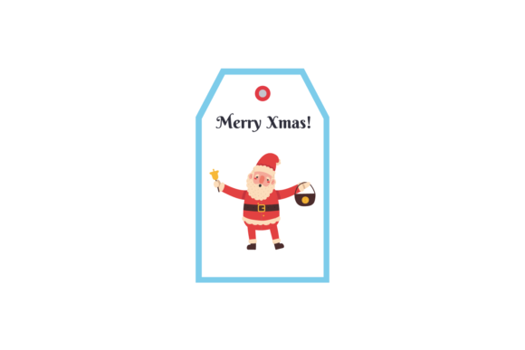 Christmas Label Tag Santa Holy: A Versatile Graphics Asset