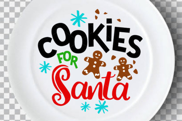 Cookies for Santa: A Festive Graphic Design Asset