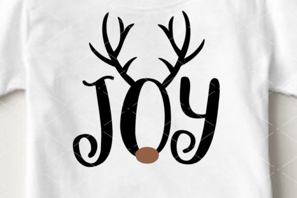 Enhance Your Christmas Content with Joy Svg Deer Antlers Graphics