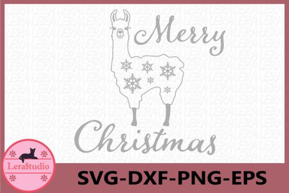 Llama Christmas, Llama: A Festive Embroidery Delight