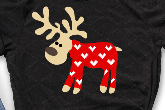 Reindeer in a Red Sweater: A Festive Graphics & Illustrations Review