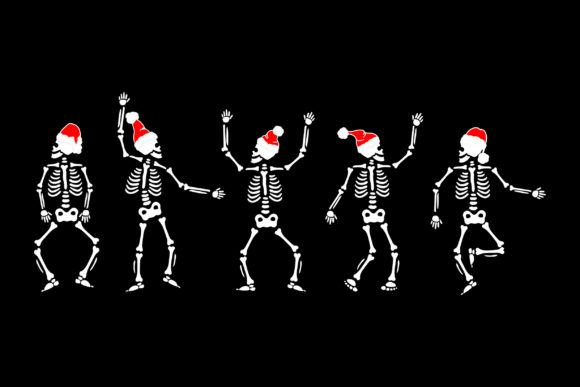 Review: Dancing Christmas Skeleton for Graphics & Illustrations